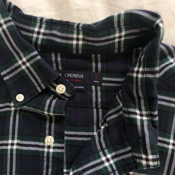 Men’s Cremieux Plaid Button Down - L - Picture 2 of 6